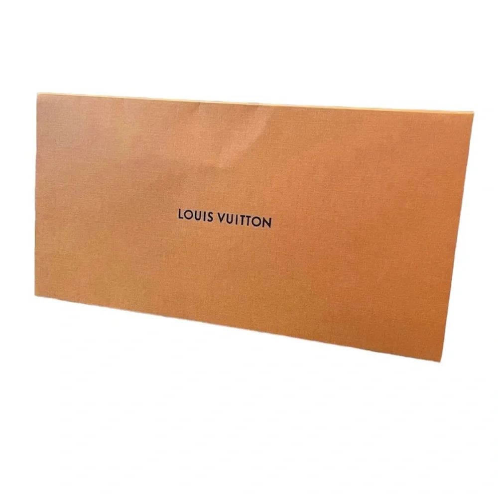 LOUIS VUITTON Orange Envelope Sleeve, Mini Envelope Sleeve, Paper